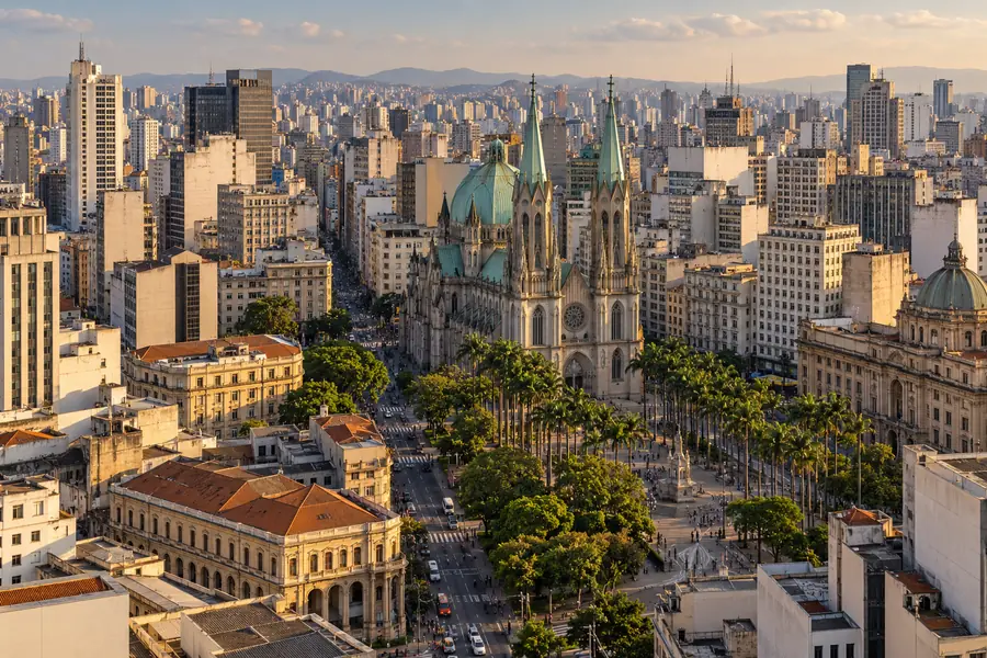 Centro de São Paulo, representação ilustrativa